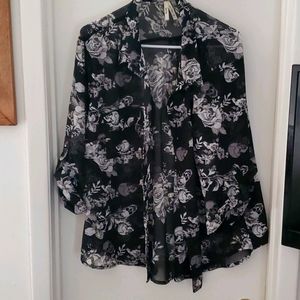 Truth NYC sheer button up shirt 3x